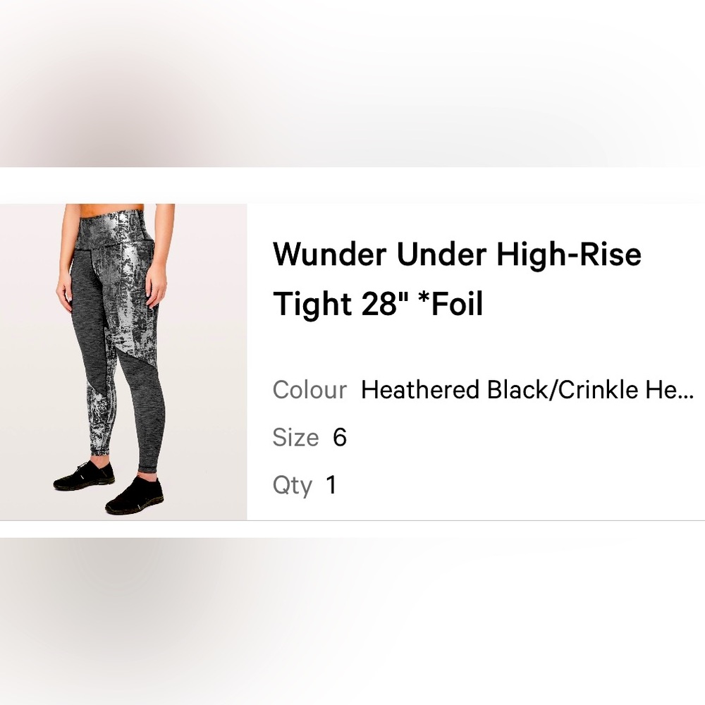 Lululemon Wonder Under Leggings